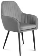 Jedálenská stolička Mark Adler Prince 6.0 Grey