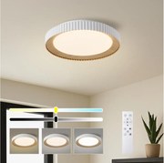 BRILAGI - LED stmievateľné stropné svietidlo NEXO LED/48W/230V 3000–6000K biela, priemer 43 cm + diaľkové ovládanie