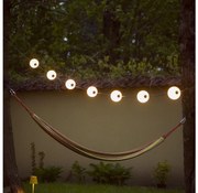 Kanlux 38031-LED Vonkajšia dekoratívna reťaz GIRLANDA STONO 10xLED/10W/230V 6m IP67