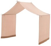 Svetlohnedý bavlnený detský záves k posteli 86x414 cm Forrest – Vipack