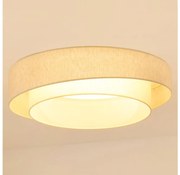 Brilagi - LED stmievateľné stropné svietidlo SHINE LED/24W/230V krémové + diaľkové ovládanie
