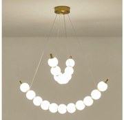 LED Luster na lanku LED/19W/230V 3000K