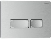 Mexen Tex 04, tlačidlo na splachovanie, brúsený nikel, 6104-10