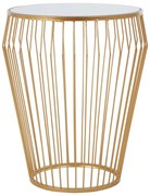 Okrúhly odkladací stolík so sklenenou doskou ø 45 cm Avantis – Premier Housewares