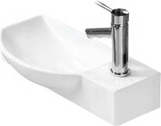 Mexen Hugo ľavé umývadlo na dosku 50 x 23 cm, biele - 21255000L