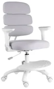 Detská rastúca stolička Neoseat KIDDY THREE — látka, sivá