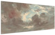 Obraz - John Constable, Cloud Study Stormy Sunset, reprodukcia (120x50 cm)