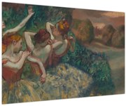 Obraz - Edgar Degas, Four Dancers, reprodukcia (90x60 cm)