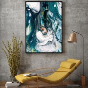 Plagát - Resin Art (A4)