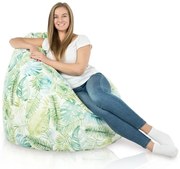 Sedací vak Bag Sako Design Maľované Lístie Veľkosť: XXL