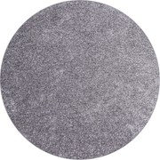 Kusový koberec Velur Ultra strieborný kruh, 200x200 (priemer) kruh, šedá, obývacia izba, AladinWorld Expres