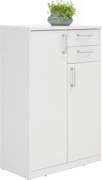 XXXLutz KOMODA, biela, 72/110/36 cm Xora - Komody - 000017003008
