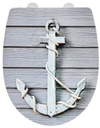 WENKO 23536100-WC WC sedadlo RELIEF 36,5 x 45 cm pestrofarebné/strieborné