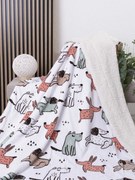 Baránková deka mikroplyš 150 × 200 cm – Lorena