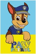 Detský uterák Tlapková patrola - Paw Patrol - motív policajt Chase - 100% bavlna - 30 x 50 cm
