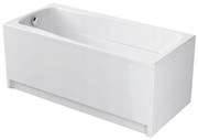 Cersanit Nao, akrylátová vaňa 150x70cm + nožičky, biela, S301-242