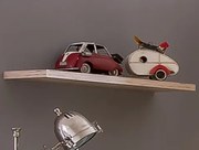 Nástenná polica Cariba, 78 cm, dub san remo%