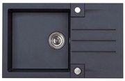 ALVEUS 1090942 - Kuchynský drez ROCK 78x48 cm granit/čierna