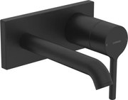 Hansa Vantis Style umývadlová batéria bez podomietkového telesa čierna matná 5 480 210 733