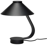 Čierna LED stmievateľná stolová lampa (výška 31 cm) Muri – Hübsch