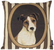 Gobelínový vankúš Jack Russell - 45*15*45 cm