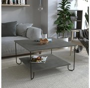 Konferenčný stolík MARBO 45x80 cm šedá