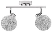 Toolight - Stropná lampa Glamour 2xE27 60W APP671-2C, chrómová OSW-05641