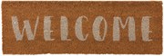 Rohožka z kokosových vlákien Welcome - 75*25*2 cm