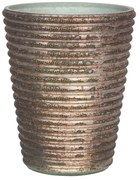 Sklenený svietnik na čajovú sviečku Mirla - Ø 11*9 cm