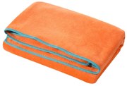 RÝCHLOSCHNÚCA PLÁŽOVÁ OSUŠKA Z MIKROVLÁKNA IGA 80X160 CM ORANŽOVÁ