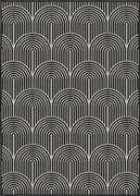 Obojstranný koberec Hanse Home Pangli čierny