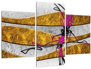 Obraz abstrakcie (90x60 cm)