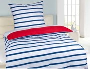 Obliečky renforcé Marina, pruhované%