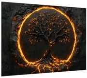 Obraz – Strom života v láve II. (70x50 cm)