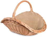 Krbový prútený kôš s jutou Camino VI.š. 56 x hl. 36 x v. 22/31(cm)