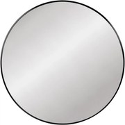 Nástenné zrkadlo Elsie XL 323831 - 80x80 cm - Čierna