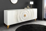 Dizajnová komoda Venetia 177 cm biele mango