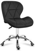 Kancelárska stolička Mark Adler - Future 3.0 Black Velur
