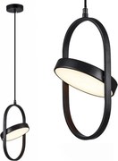 Toolight Toolight, LED závesné svietidlo 18W, 4000K, APP1554-CP, čierna, OSW-05662