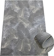 BE Koberec Esprit 3604 GREY – sivý obdĺžnikový Rozmer: 140x190 cm