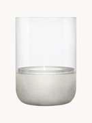 Betónové svietniky na čajové sviečky Calma, 2 ks