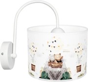 Detské nástenné svietidlo BEARS 1xE27/60W/230V