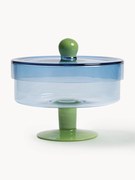 Sklenená úložná dóza Duo