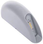 Exteriérové nástenné LED svietidlo Wall, 1x LED 3w, biela