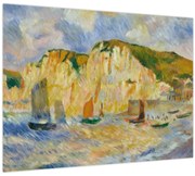 Obraz - Auguste Renoir, Sea and Cliffs, reprodukcia (70x50 cm)