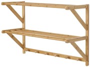 Autronic BONTEC Vešiak, bambus, prírodný, DR-B005 NAT Farba: Prírodné