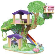 Playtive Drevený zvierací svet (strom pre lesné víly)  (100380938)