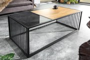 Dizajnový konferenčný stolík Skövde v dubovom vzhľade 100cm