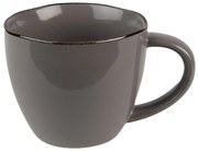 Sivý keramický hrnček Bilo - 13*9*8 cm / 300 ml