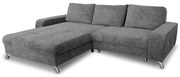 Rohová sedacia súprava Wenus L Bellini 3 sivá